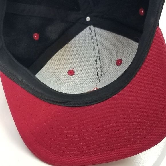 Flat Billed Baseball Cap With Cross - Picture 7 of 8